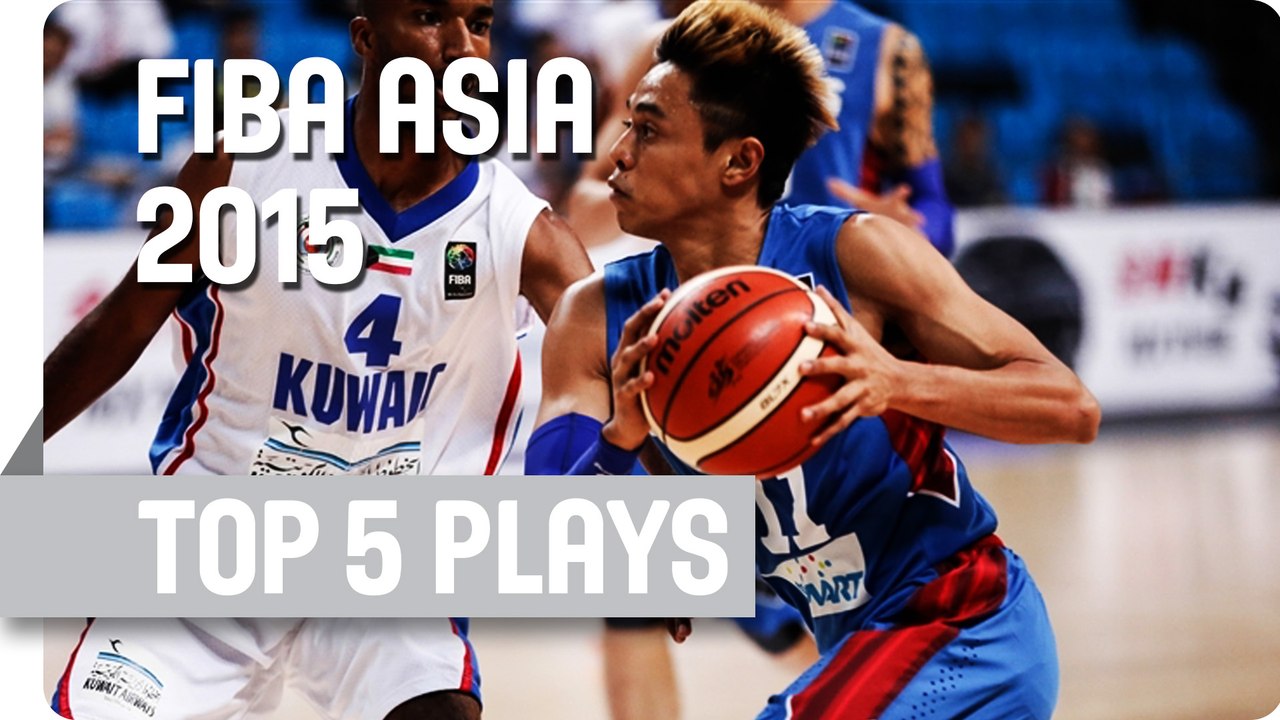 Top 5 Plays  - Day 3 - 2015 FIBA Asia Championship