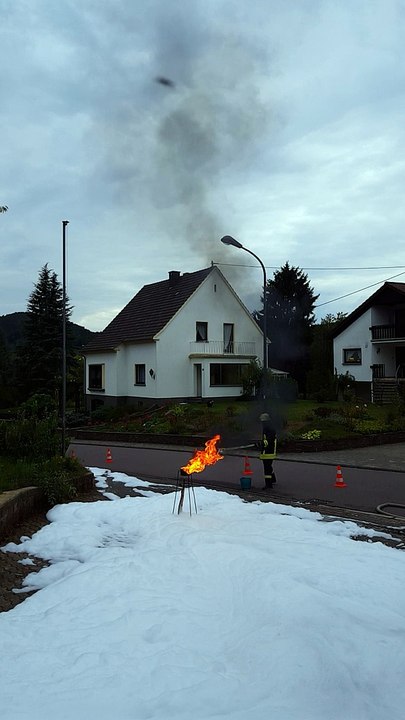 Fettbrand/eplosion simulation