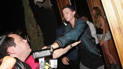 Patrick Schwarzenegger Fights Photographer at Hollywood Nightclub
