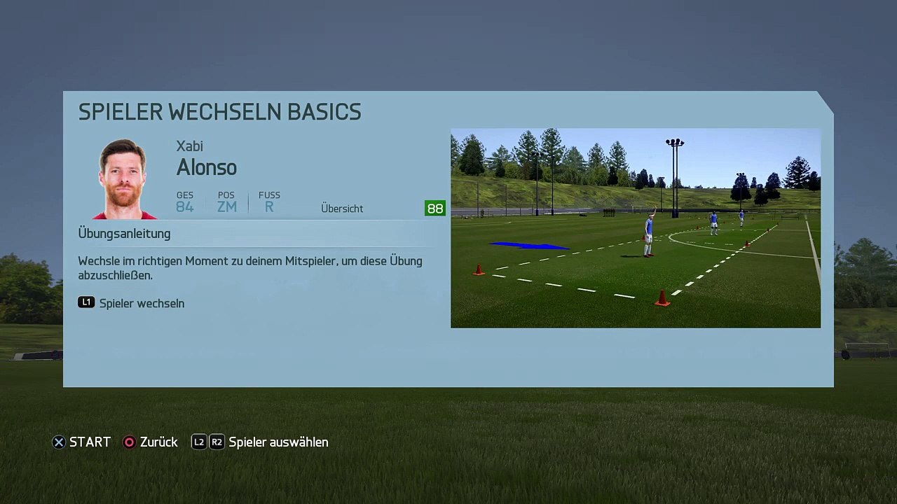FIFA 16 Skill-Spiele: Basics - 05 Spieler Wechseln