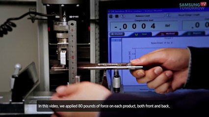 Samsung Galaxy S6 ve S6 edge Resmi bükülme testi