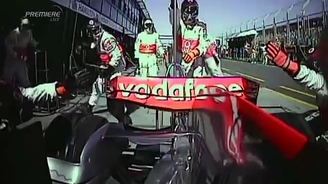 2007 Australian GP- HamiltonCAM, Kimi Raikkonen Victory Lap