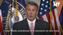 Boehner Describes His Moment With The Pope That No One Saw