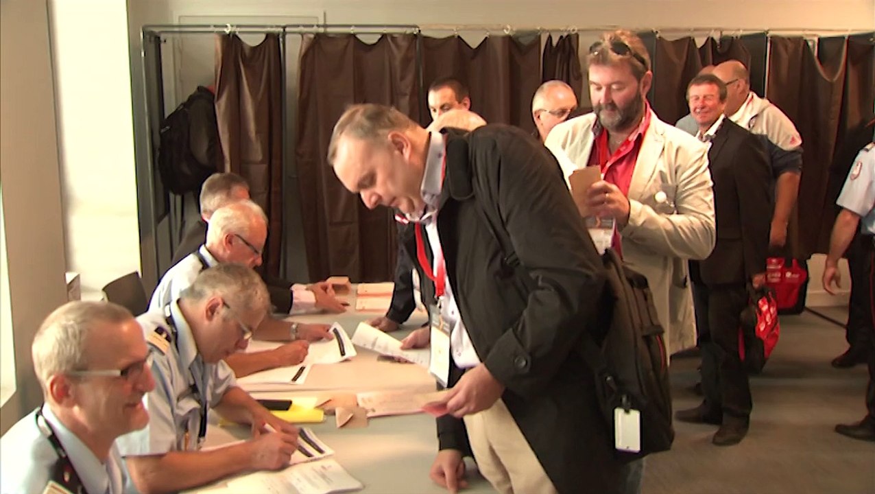 Elections fédérales - Eric Faure réelu président de la Fédération nationale des sapeurs-pompiers de France - 25 septembre 2015