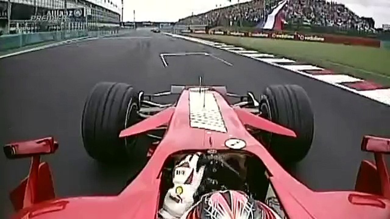 2007 French GP- Fernando Alonso start and course