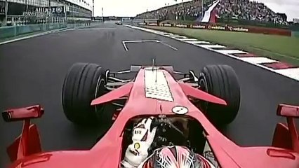 2007 French GP- Fernando Alonso start and course