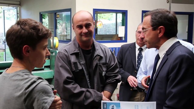 L'apprentissage n'est pas une voie de garage mais la voie du succès Bruno RETAILLEAU