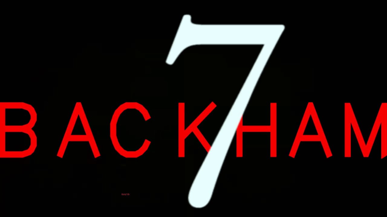 David Beckham goal from center FOR MANCHESTER UNITED