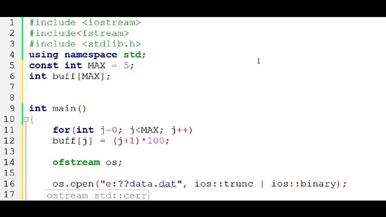 22 CPP-ERROR HANDLING FOR FILE OPERATIONS IN HINDI