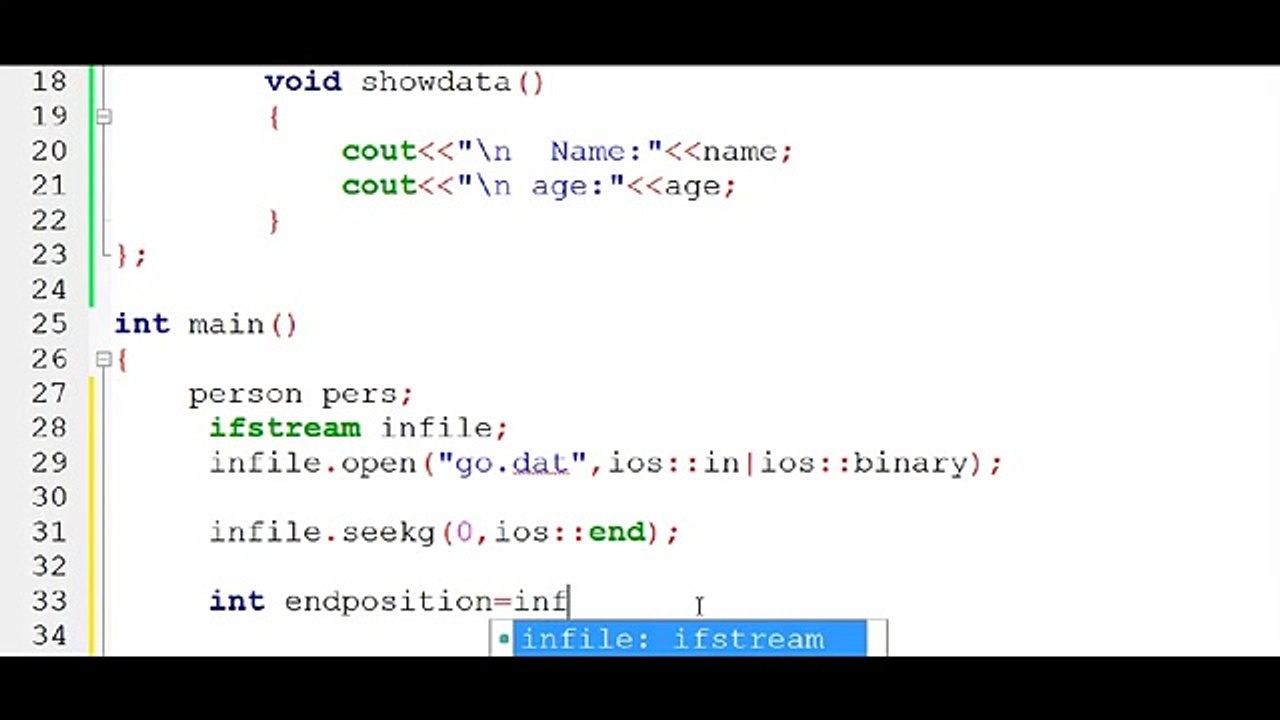 23 CPP-FILE POINTER AND NAVIGATION FUNCTIONS IN HINDI