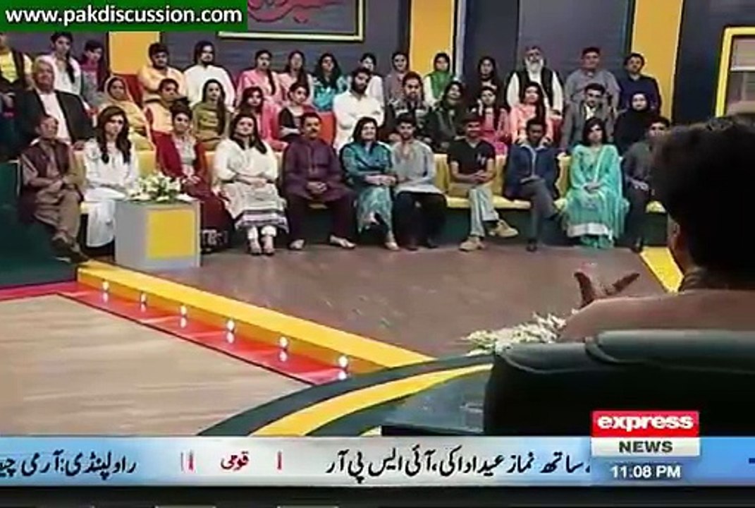 Khabardar with Aftab Iqbal on Express News – 25th September 2015 - Resham in Eid Special Day 1
