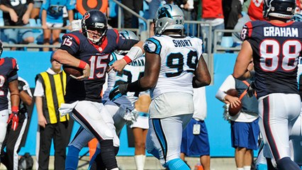 Texans Ryan Mallett scramble for a TD