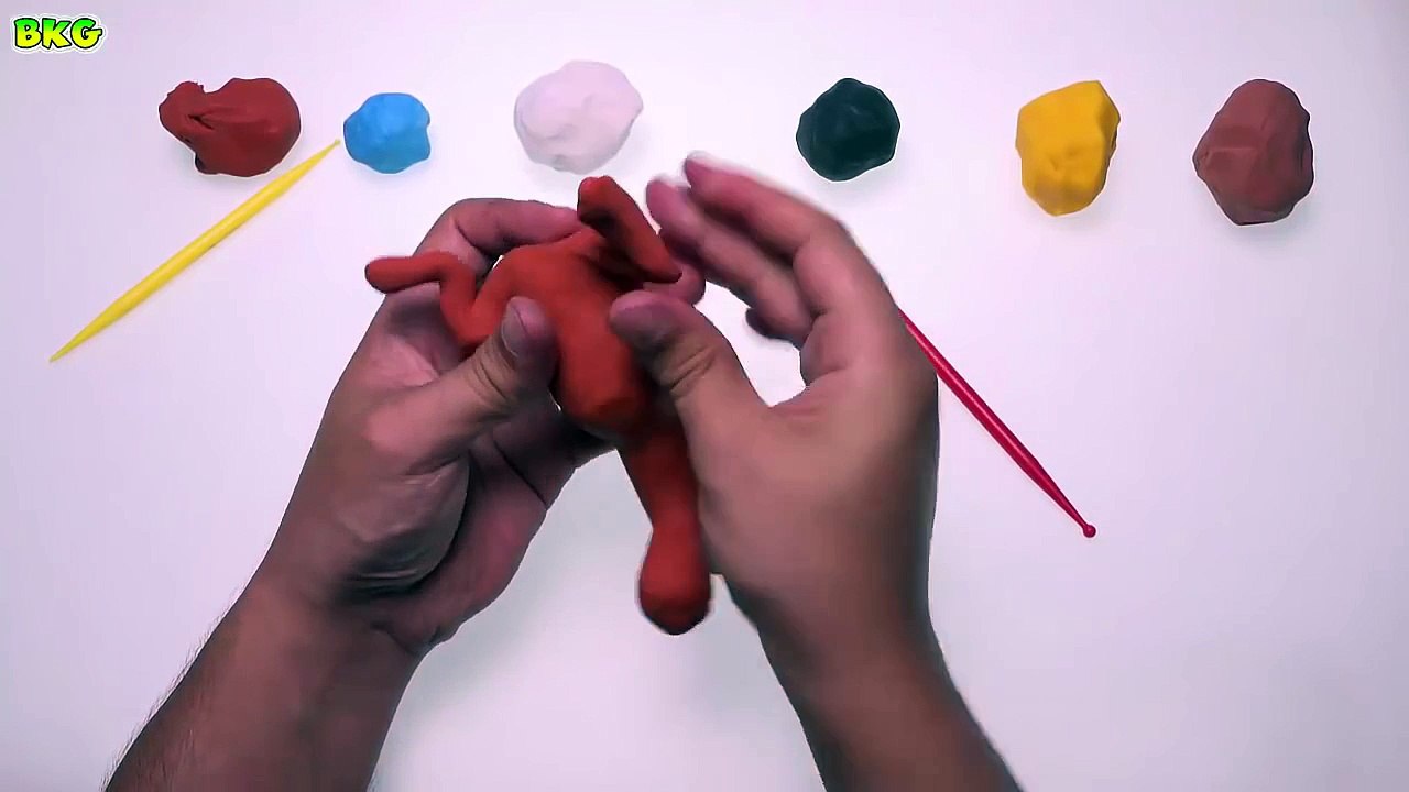 Play Doh Scooby Doo - How To Make Scooby Doo With Play Doh - Best Kid Games