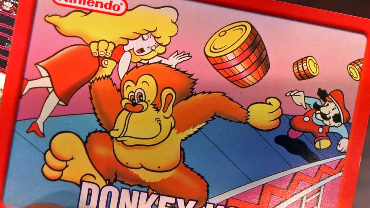 Classic Game Room - DONKEY KONG review for Nintendo e-Reader