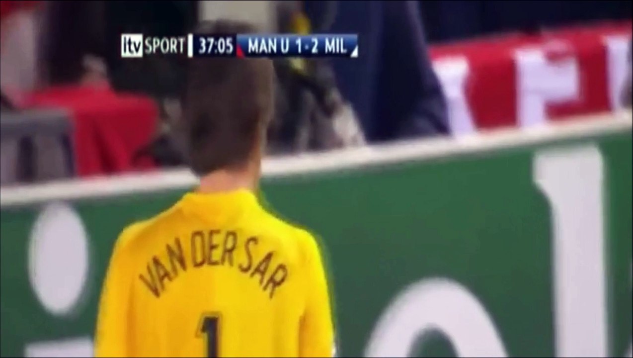 اهداف مباراة مانشستر يونايتد 3-2 ميلان- ذهاب نصف نهائي دوري ابطال اوروبا 2006/2007