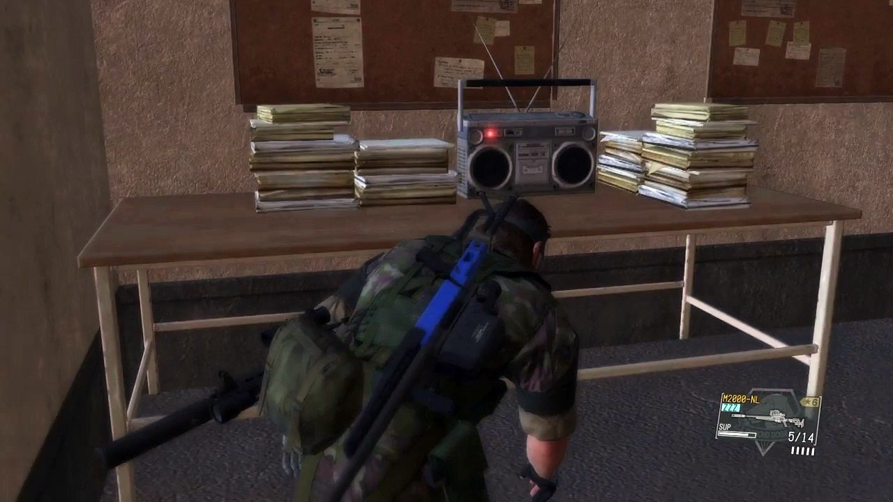 MGSV: The Phantom Pain - French Radio Pt 1 (Nova Braga, Luftwa Valley's Mansion - Free Roam)