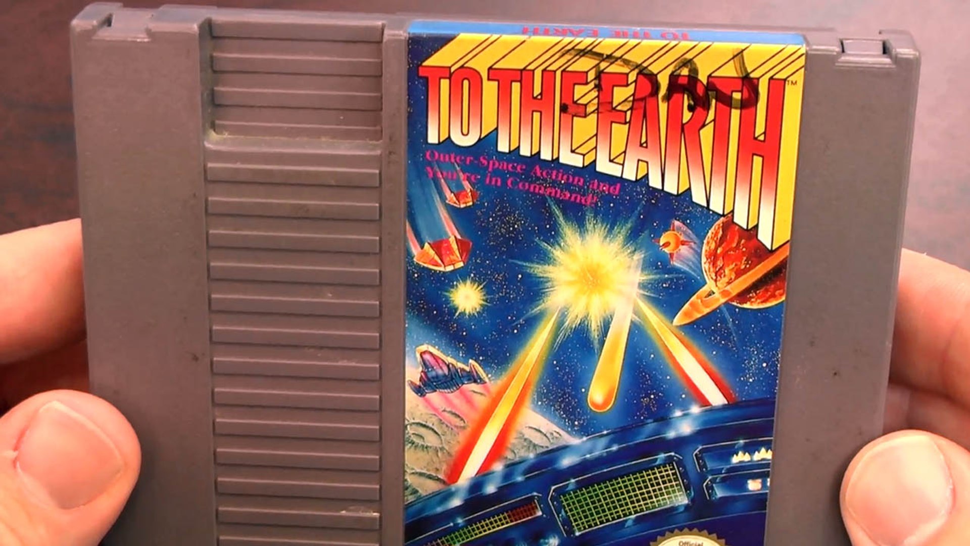 Classic Game Room TO THE EARTH review for NES