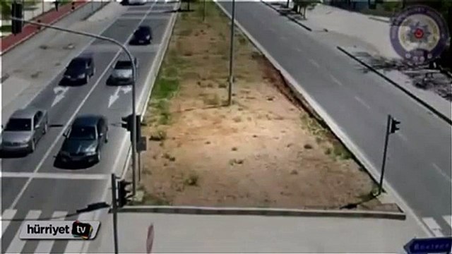 Kırşehirde MOBESEye takılan trafik kazaları