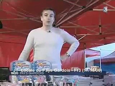 Le journal sexy de France3 nimes au Salon de l'érotisme