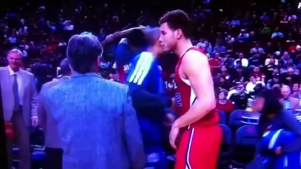 Hitting to the PENIS during the game NBA