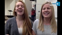 Girls Pounding Piano & Belting Out Tune Don't Notice Friend Stealing Spotlight