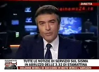 Images du tremblement de terre en Italie