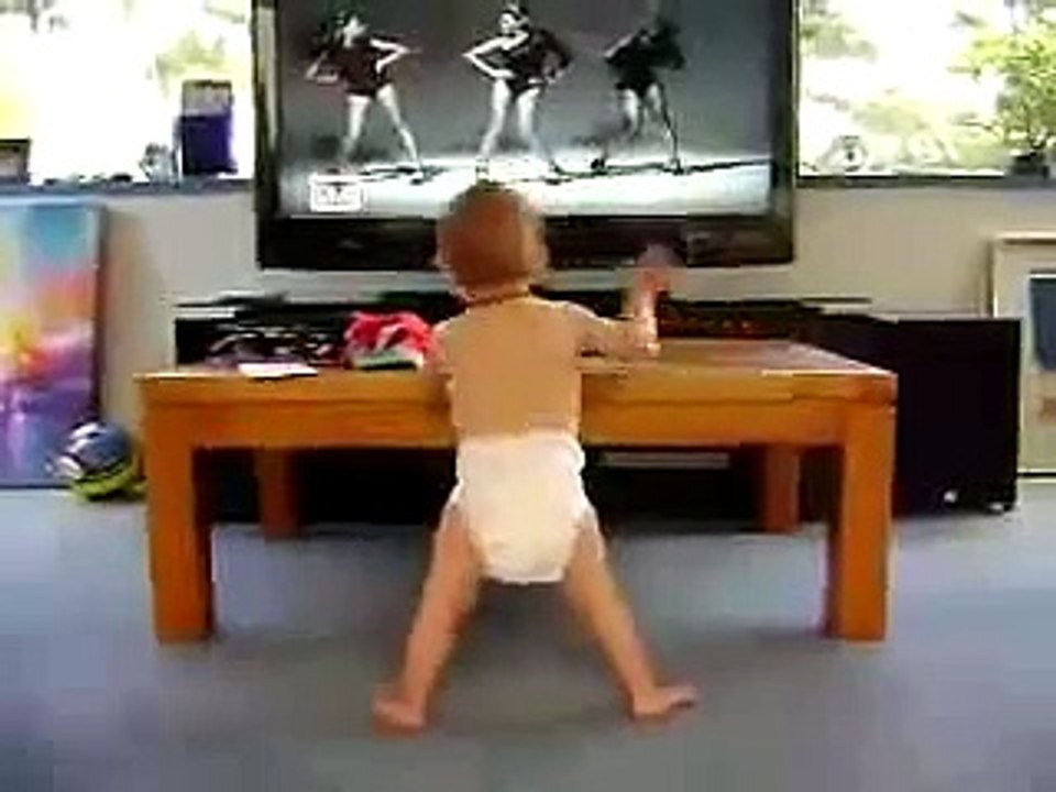 Un bébé qui a le sens du rythme !