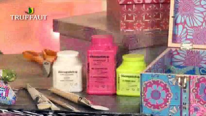 La technique de la peinture à effet peau de reptile