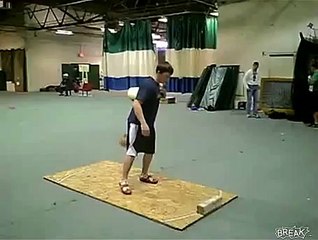 Le lanceur de marteau