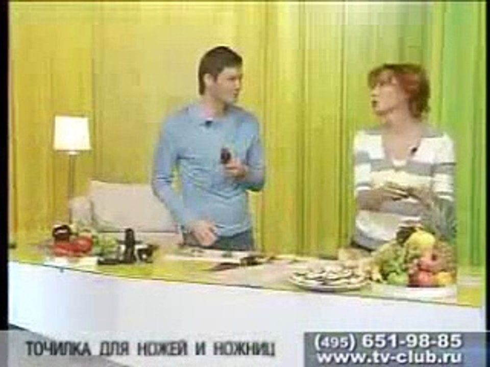 Tour de passe-passe au télé-achat russe