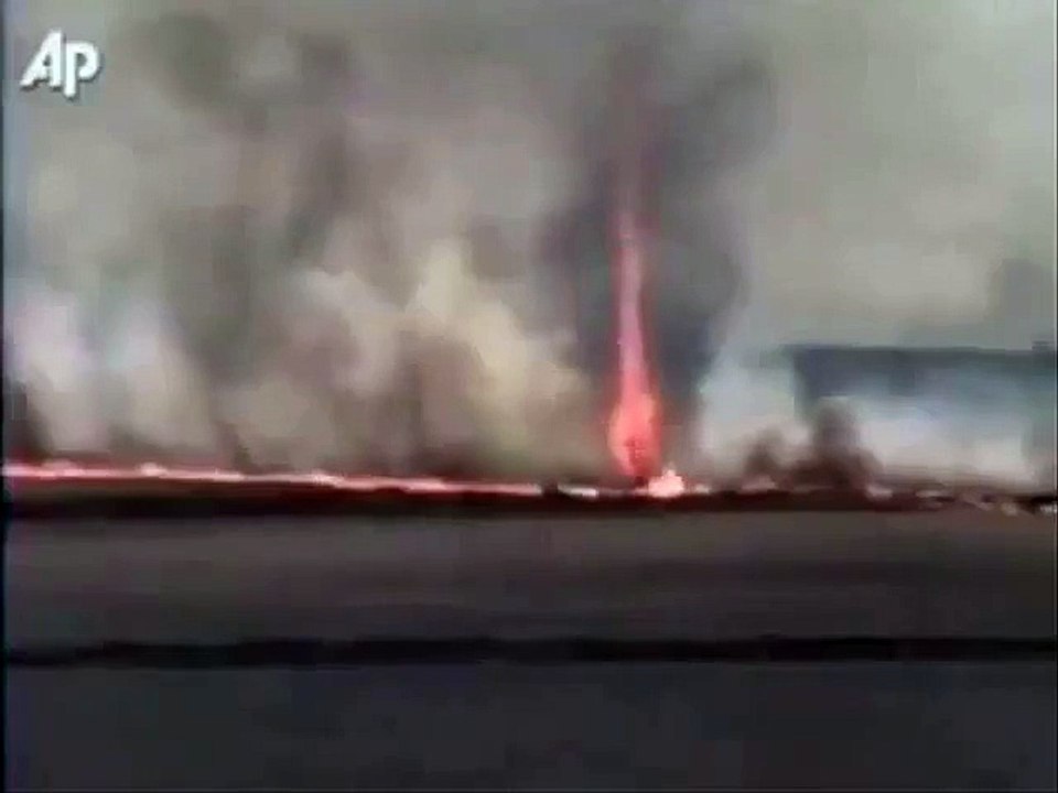 Brésil : Tornade de feu