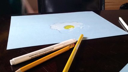 oeuf réaliste par Nicolas smith