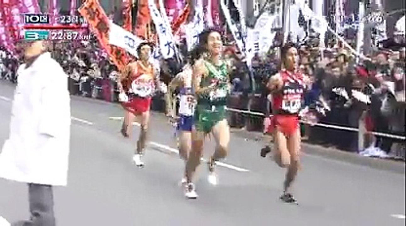 Il se trompe de chemin à 100 mètres de l'arrivée du marathon