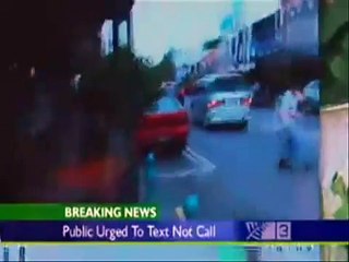 Treblement de terre en Nouvelle Zélande : la façade d'un immeuble s'écroule