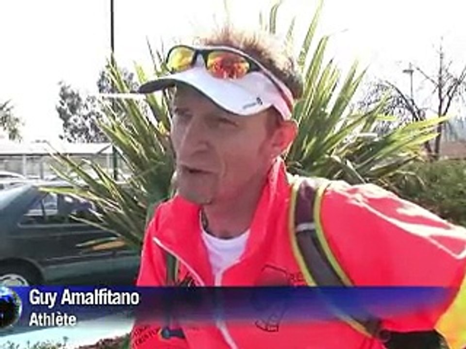 Sur une jambe et à béquilles, la course folle d'un Béarnais contre le cancer