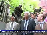 Villepin présente son projet de 