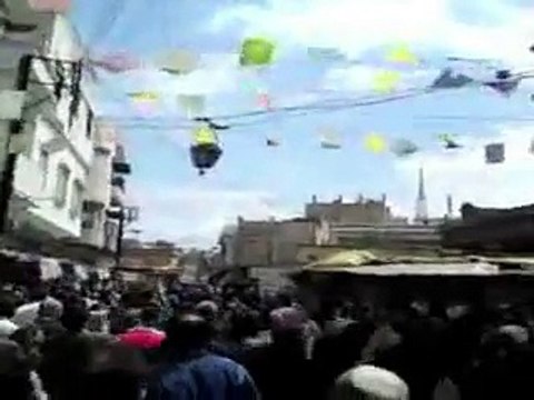 Syrie: la police tire sur les manifestants, plus de 70 morts