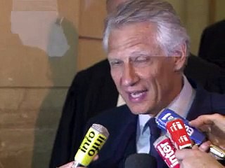 Le parquet requiert la condamnation de Villepin qui pointe du doigt Sarkozy