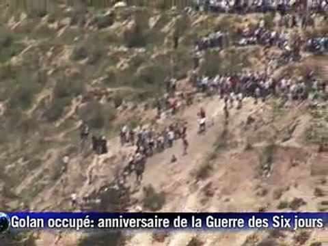 Golan: tirs israéliens sur des manifestants, 23 morts selon la Syrie