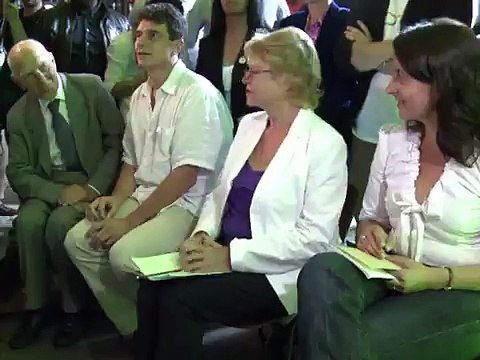 Déclaration d'Eva Joly, candidate des Verts