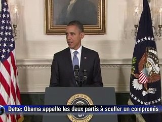 Dette américaine: Obama appelle au compromis, ultimes manoeuvres au Sénat