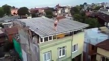 Bonzai İçen Gencin çatıdan atlaması  18