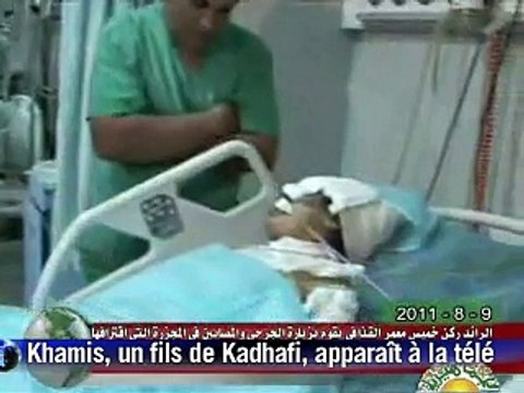 Un fils de Kadhafi, donné pour mort, à la TV, offensive diplomatique US