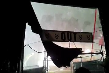 Orage en belgique : un festival de rock devasté