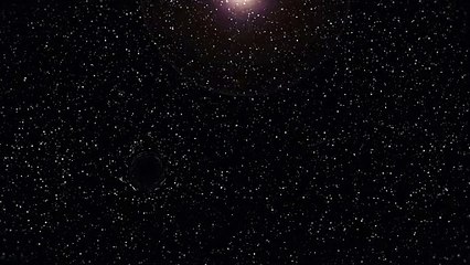 Quand une étoile est aspirée par un trou noir