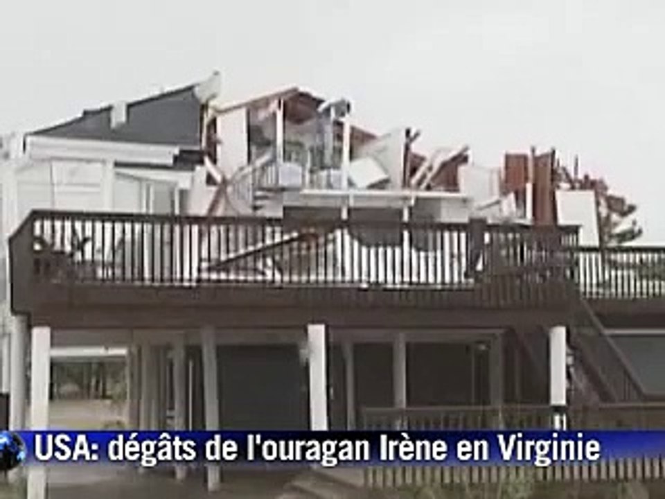 Irène, rétrogradé en tempête tropicale,  frappe New York, neuf morts aux Etats-Unis