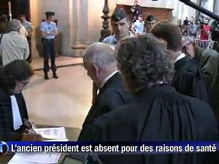 Emplois fictifs: Jacques Chirac sera jugé en son absence