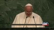 البابا فرنسيس يدعو العالم إلى السلام والعدل عبر منبر الجمعية العامة للأمم المتحدة
