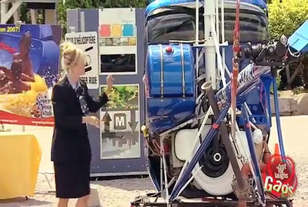 Alkollü helikopter pilotu - kamera şakası
