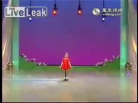 LiveLeak.com - North Korean kid with plenty of facial expressions sings to praise Dear Leader